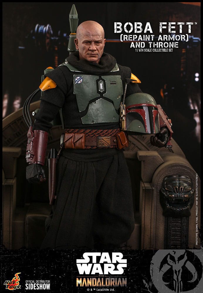 Star Wars: The Mandalorian Actionfigur 1/6 Boba Fett Repaint Armor and Throne Special Edition 30 cm - Versand: 5-7 Tage nach Bestellung
