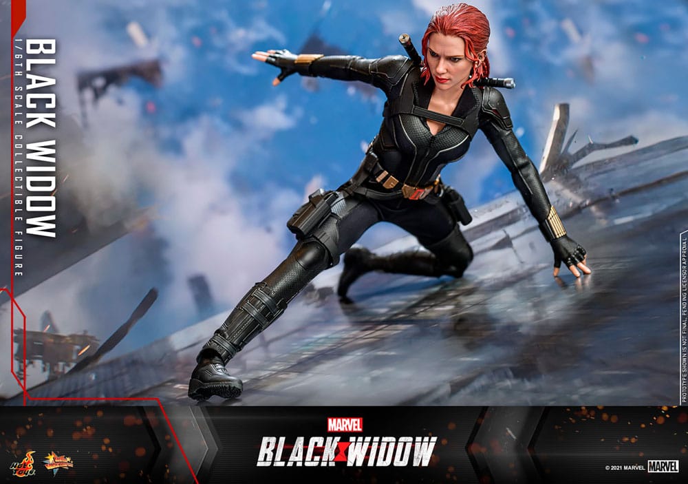 Black Widow Actionfigur Movie Masterpiece 1/6 Black Widow Special Edition 28 cm - Versand: 5-7 Tage nach Bestellung
