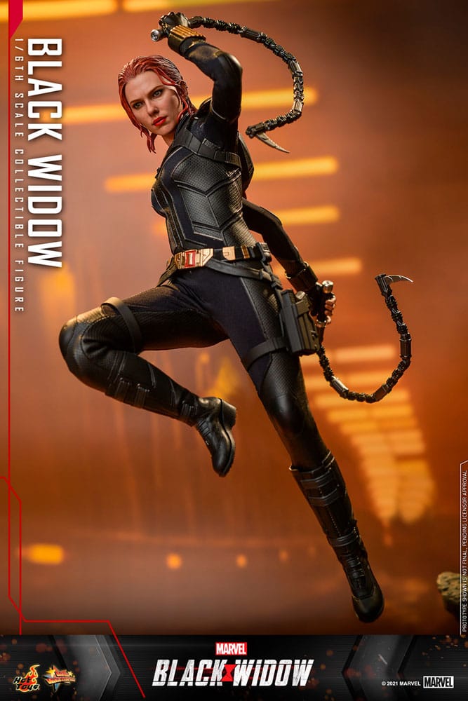 Black Widow Actionfigur Movie Masterpiece 1/6 Black Widow Special Edition 28 cm - Versand: 5-7 Tage nach Bestellung