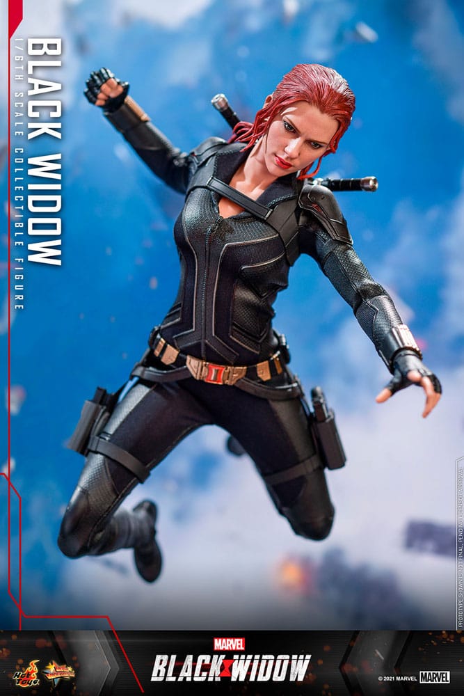 Black Widow Actionfigur Movie Masterpiece 1/6 Black Widow Special Edition 28 cm - Versand: 5-7 Tage nach Bestellung