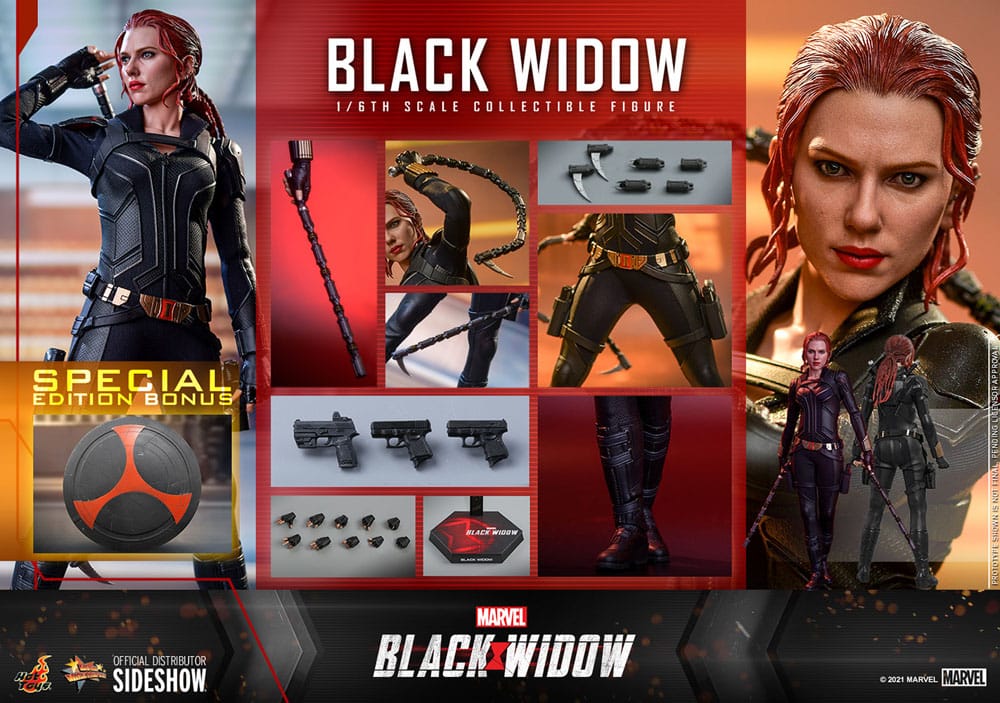 Black Widow Actionfigur Movie Masterpiece 1/6 Black Widow Special Edition 28 cm - Versand: 5-7 Tage nach Bestellung
