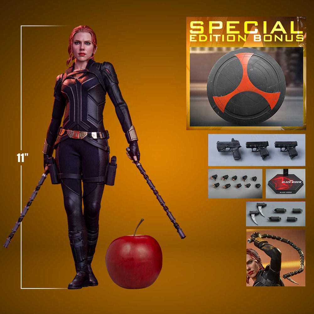 Black Widow Actionfigur Movie Masterpiece 1/6 Black Widow Special Edition 28 cm - Versand: 5-7 Tage nach Bestellung