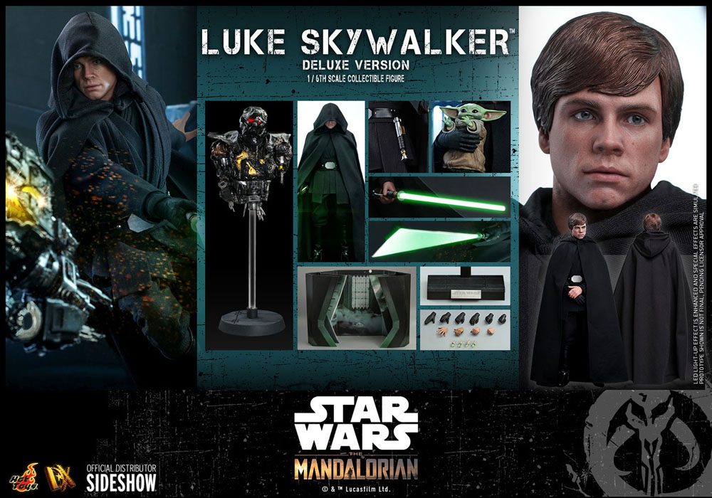 Star Wars The Mandalorian Actionfigur 1/6 Luke Skywalker (Deluxe Version) 30 cm - Preorder - ETA: Ende 03.2025