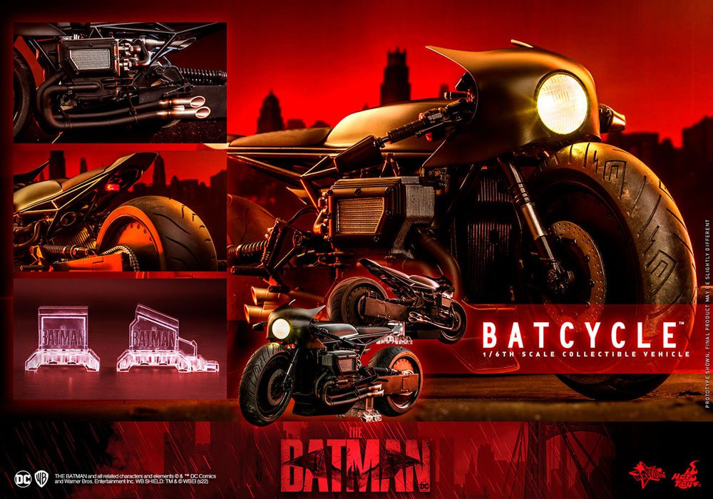 The Batman Movie Masterpiece Fahrzeug 1/6 Batcycle 42 cm - Versand: 5-7 Tage nach Bestellung