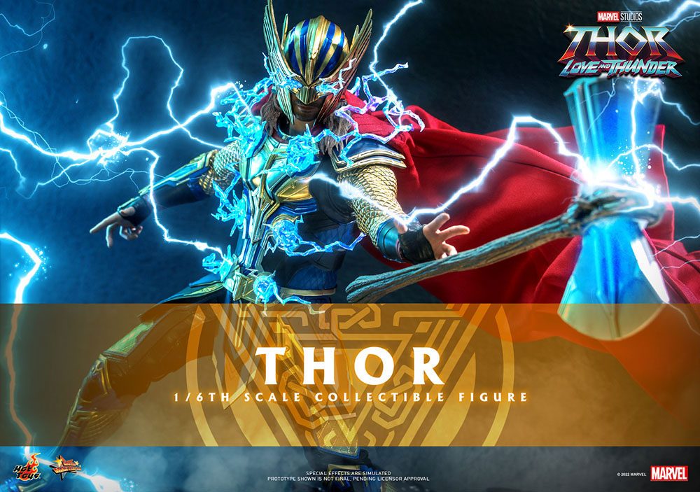 Thor: Love and Thunder Masterpiece Actionfigur 1/6 Thor (Deluxe Version) 32 cm - Versand: 5-7 Tage nach Bestellung