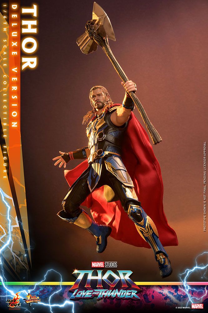Thor: Love and Thunder Masterpiece Actionfigur 1/6 Thor (Deluxe Version) 32 cm - Versand: 5-7 Tage nach Bestellung