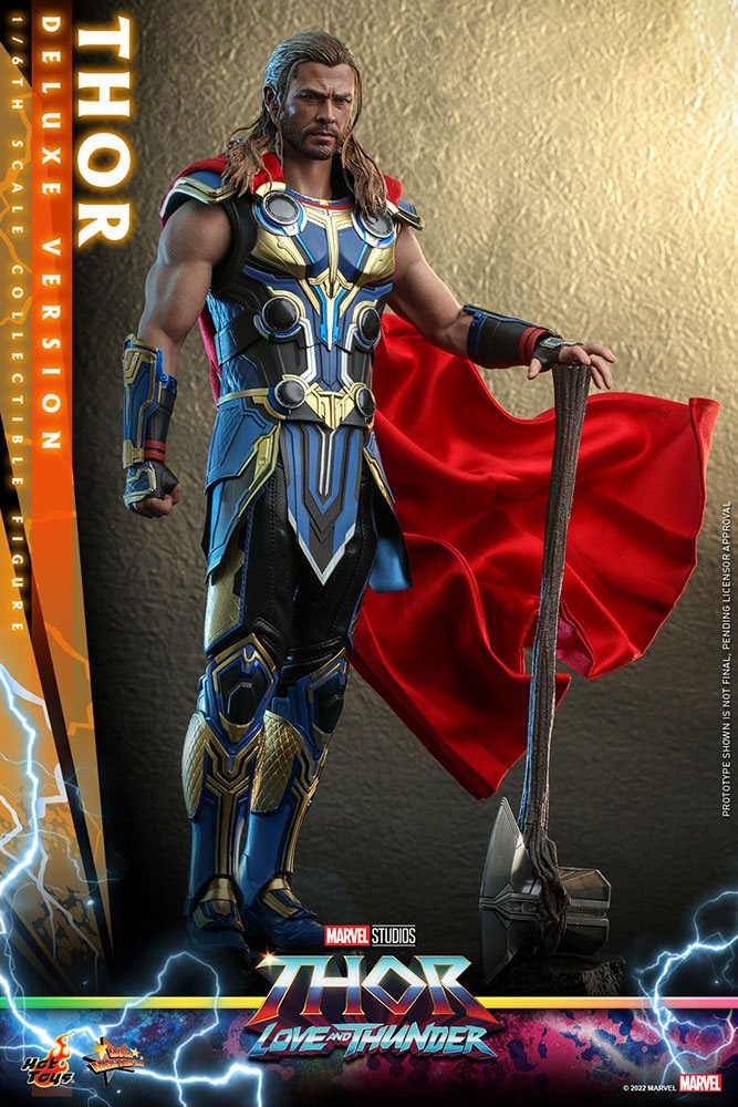 Thor: Love and Thunder Masterpiece Actionfigur 1/6 Thor (Deluxe Version) 32 cm - Versand: 5-7 Tage nach Bestellung