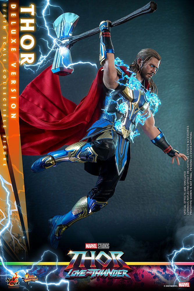 Thor: Love and Thunder Masterpiece Actionfigur 1/6 Thor (Deluxe Version) 32 cm - Versand: 5-7 Tage nach Bestellung