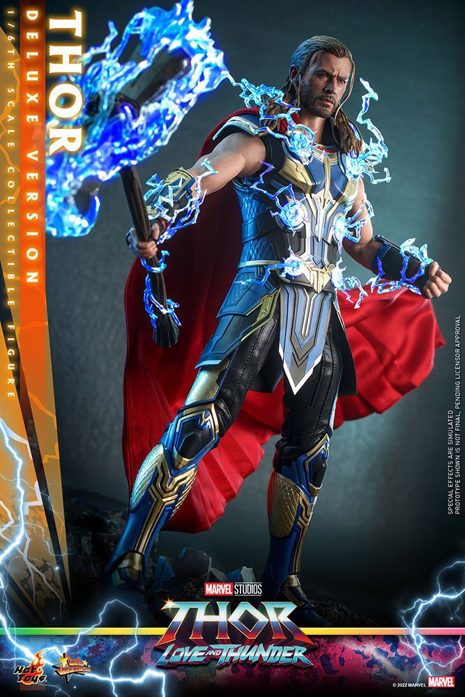Thor: Love and Thunder Masterpiece Actionfigur 1/6 Thor (Deluxe Version) 32 cm - Versand: 5-7 Tage nach Bestellung