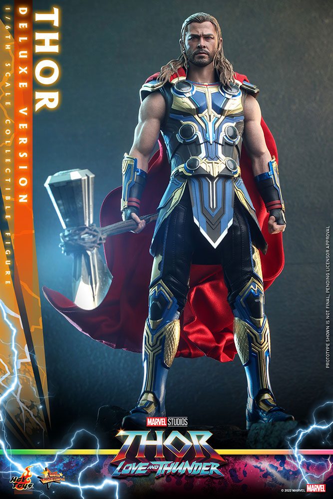 Thor: Love and Thunder Masterpiece Actionfigur 1/6 Thor (Deluxe Version) 32 cm - Versand: 5-7 Tage nach Bestellung