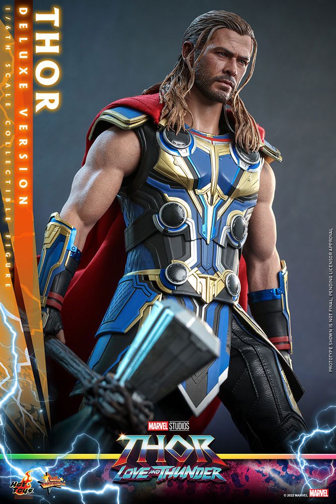 Thor: Love and Thunder Masterpiece Actionfigur 1/6 Thor (Deluxe Version) 32 cm - Versand: 5-7 Tage nach Bestellung