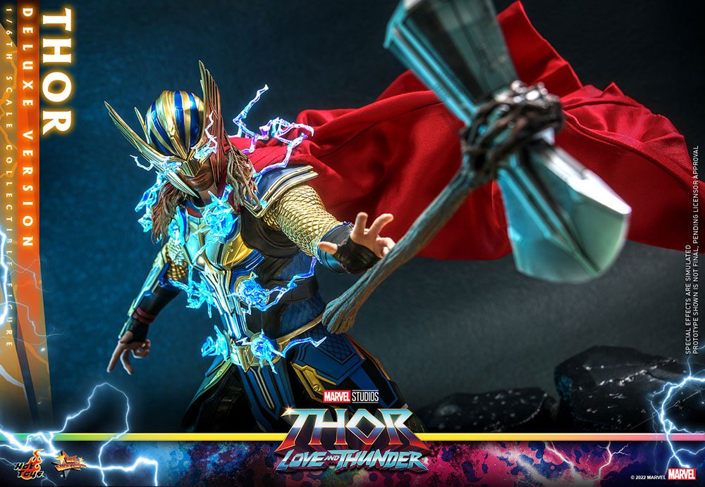 Thor: Love and Thunder Masterpiece Actionfigur 1/6 Thor (Deluxe Version) 32 cm - Versand: 5-7 Tage nach Bestellung