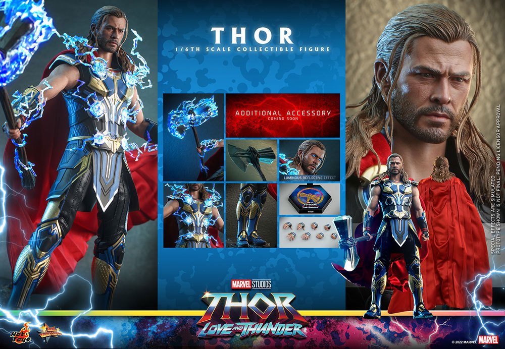 Thor: Love and Thunder Masterpiece Actionfigur 1/6 Thor 32 cm - Versand: 7 Tage nach Bestellung