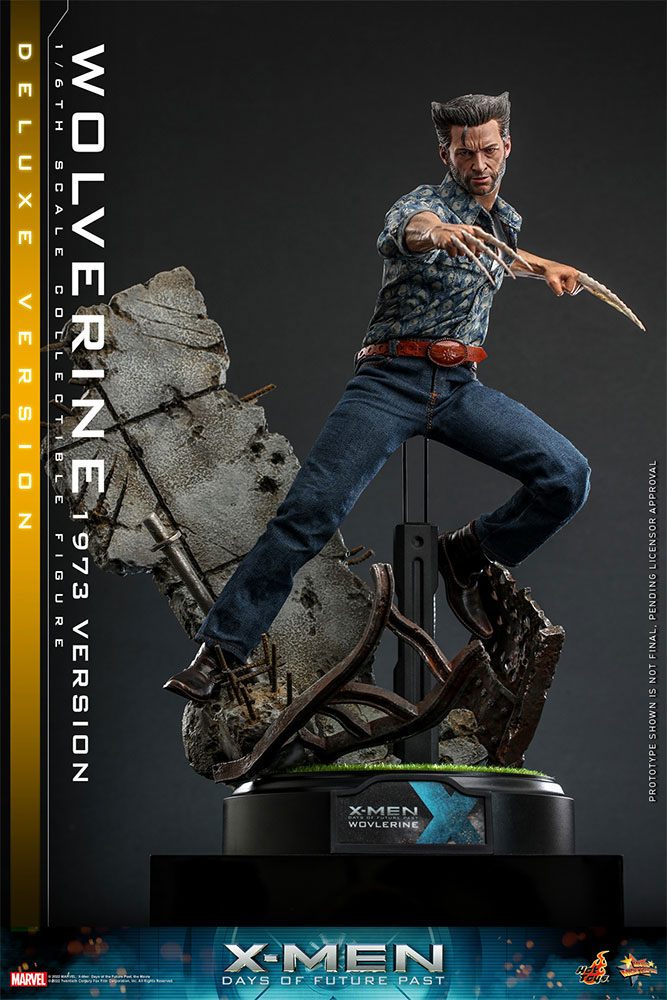 X-Men Zukunft ist Vergangenheit Movie Masterpiece Actionfigur 1/6 Wolverine (1973 Version) Deluxe Version 30 cm - Versand: 5-7 Tage nach Bestellung