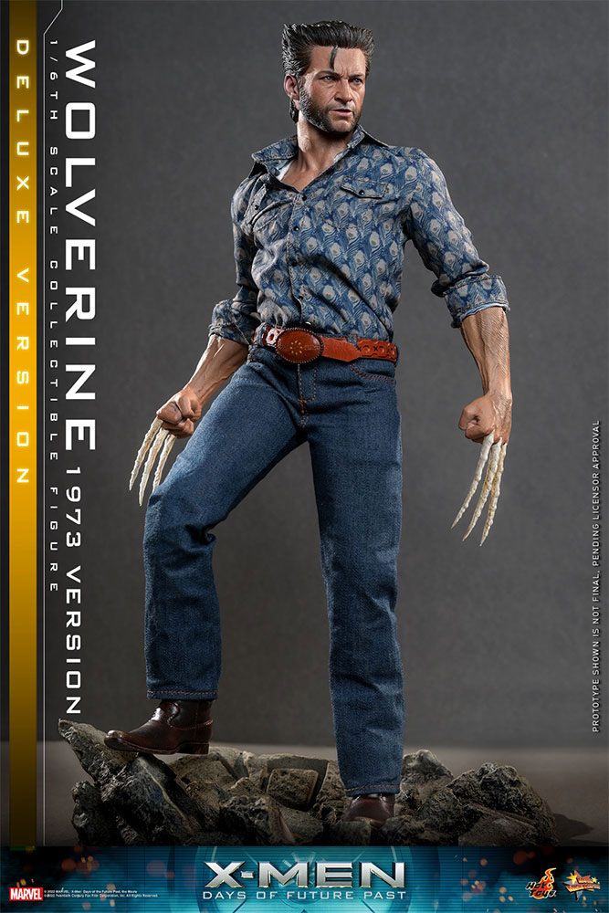 X-Men Zukunft ist Vergangenheit Movie Masterpiece Actionfigur 1/6 Wolverine (1973 Version) Deluxe Version 30 cm - Versand: 5-7 Tage nach Bestellung