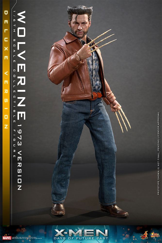 X-Men Zukunft ist Vergangenheit Movie Masterpiece Actionfigur 1/6 Wolverine (1973 Version) Deluxe Version 30 cm - Versand: 5-7 Tage nach Bestellung