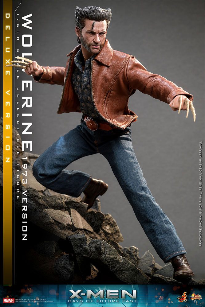X-Men Zukunft ist Vergangenheit Movie Masterpiece Actionfigur 1/6 Wolverine (1973 Version) Deluxe Version 30 cm - Versand: 5-7 Tage nach Bestellung