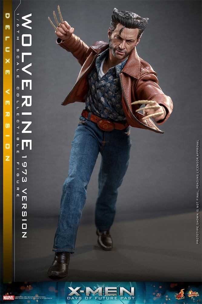 X-Men Zukunft ist Vergangenheit Movie Masterpiece Actionfigur 1/6 Wolverine (1973 Version) Deluxe Version 30 cm - Versand: 5-7 Tage nach Bestellung