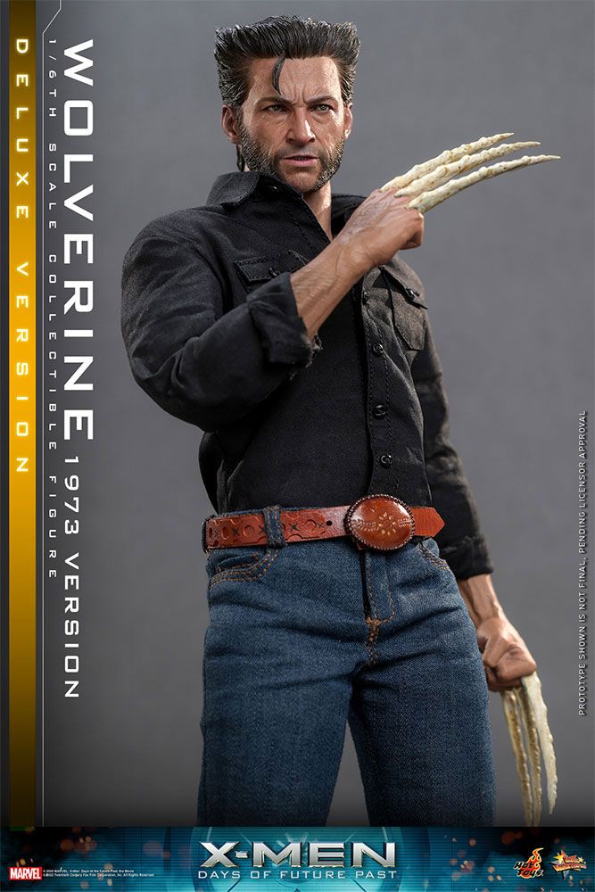 X-Men Zukunft ist Vergangenheit Movie Masterpiece Actionfigur 1/6 Wolverine (1973 Version) Deluxe Version 30 cm - Versand: 5-7 Tage nach Bestellung