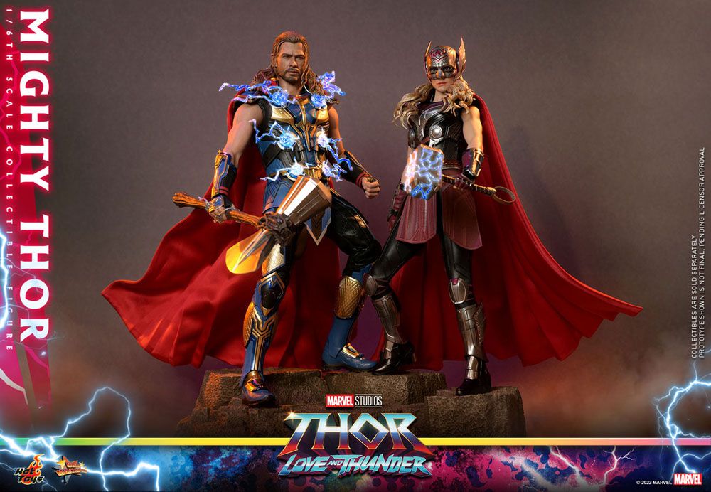 Thor: Love and Thunder Masterpiece Actionfigur 1/6 Mighty Thor 29 cm - Versand: 5-7 Tage nach Bestellung