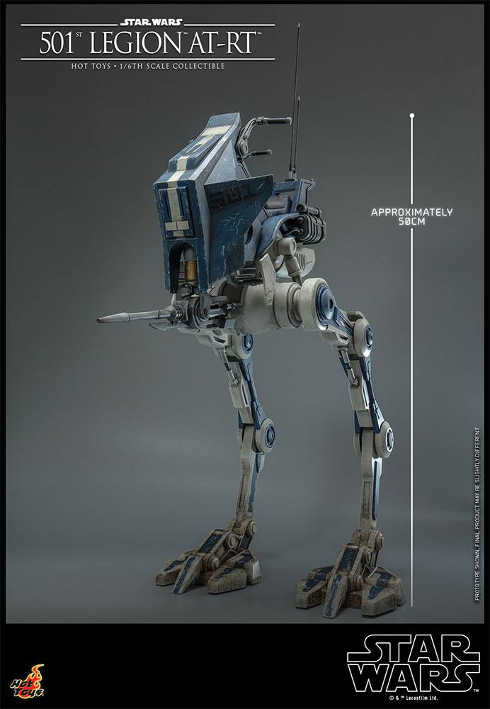 Star Wars The Clone Wars Actionfigur 1/6 501st Legion AT-RT 64 cm - Preorder - ETA Ende 04.2025