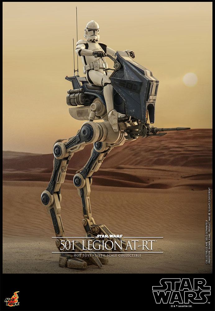 Star Wars The Clone Wars Actionfigur 1/6 501st Legion AT-RT 64 cm - Preorder - ETA Ende 04.2025