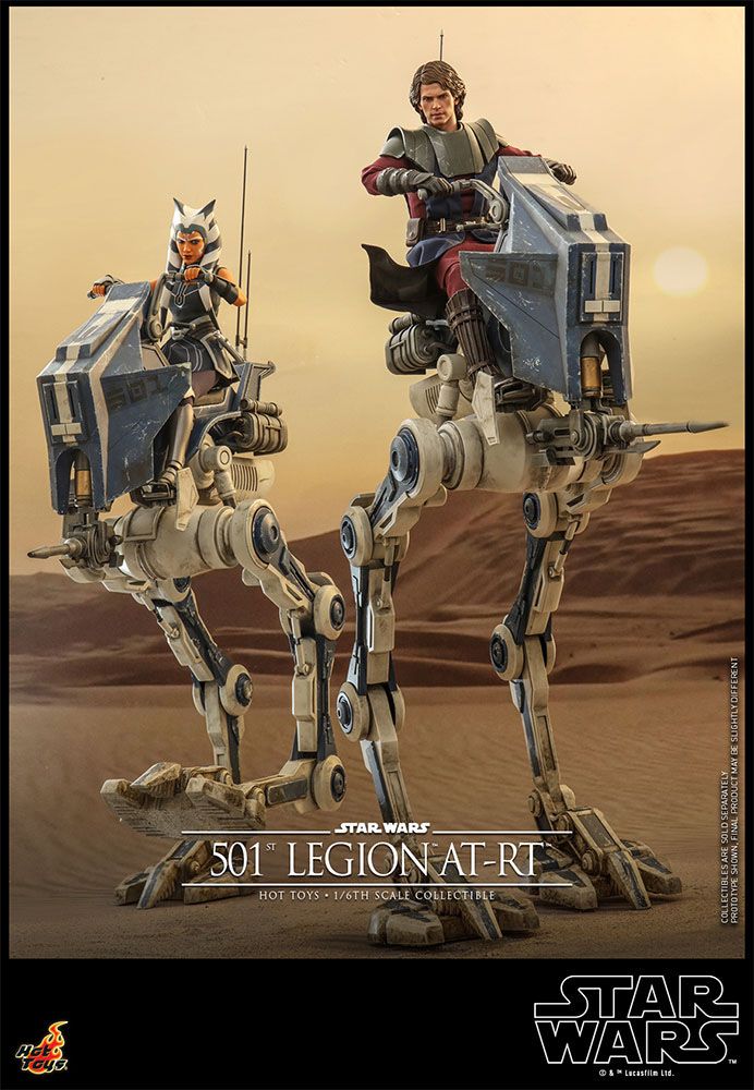 Star Wars The Clone Wars Actionfigur 1/6 501st Legion AT-RT 64 cm - Preorder - ETA Ende 04.2025