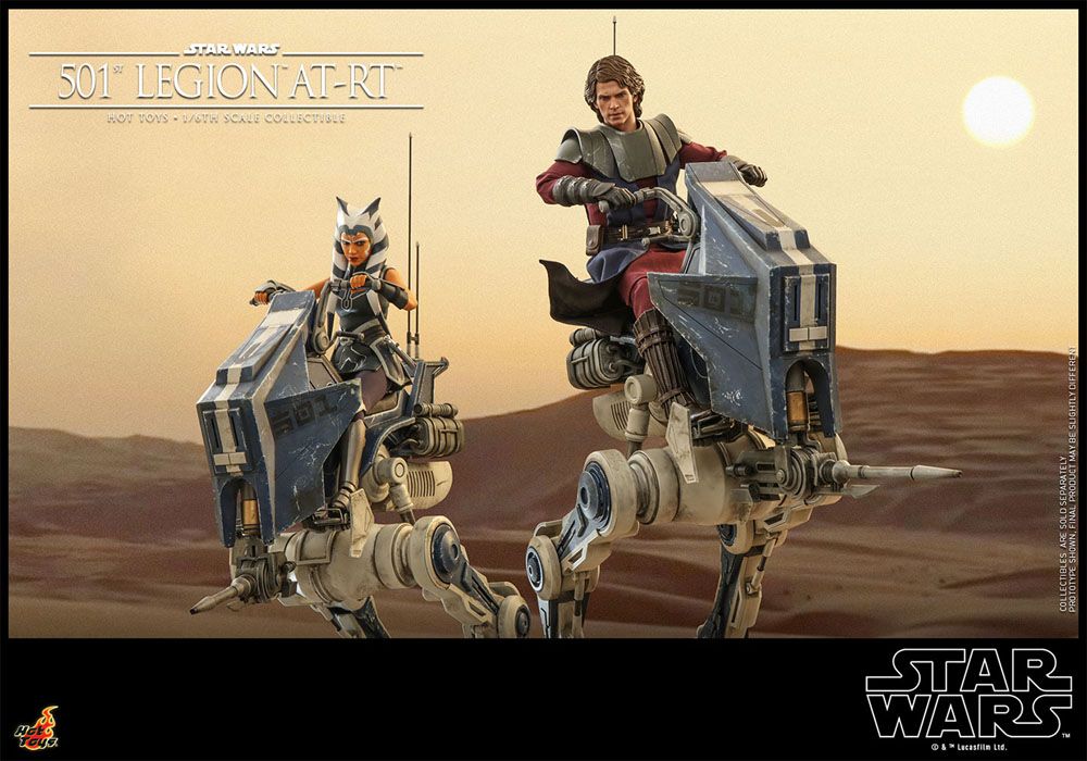 Star Wars The Clone Wars Actionfigur 1/6 501st Legion AT-RT 64 cm - Preorder - ETA Ende 04.2025