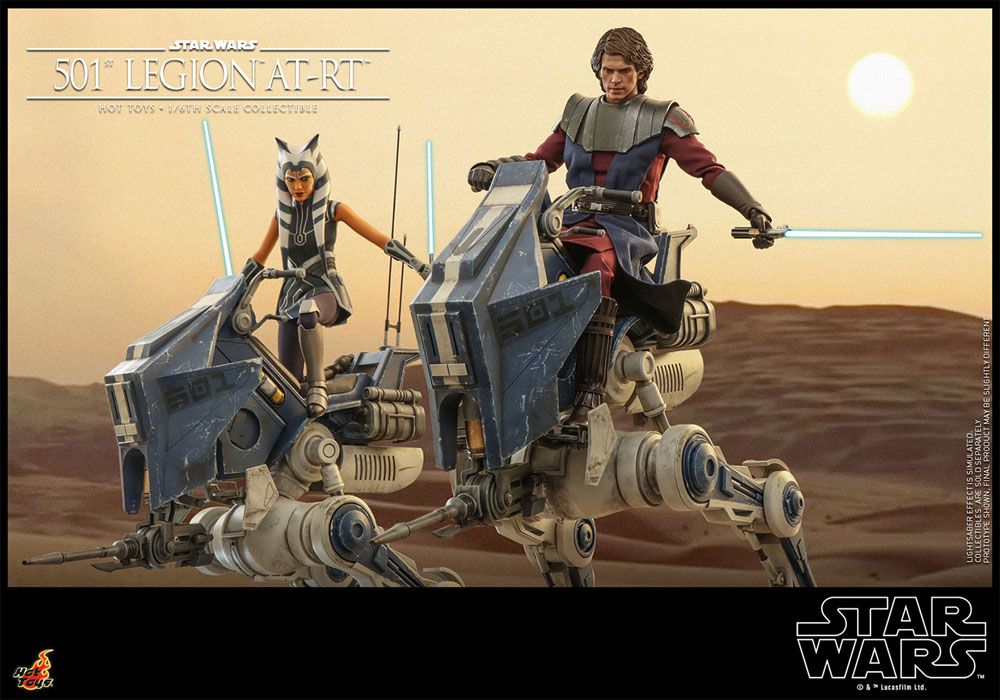 Star Wars The Clone Wars Actionfigur 1/6 501st Legion AT-RT 64 cm - Preorder - ETA Ende 04.2025