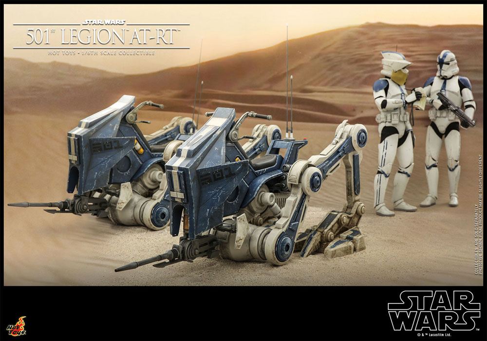 Star Wars The Clone Wars Actionfigur 1/6 501st Legion AT-RT 64 cm - Preorder - ETA Ende 04.2025