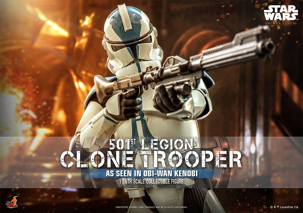 Star Wars: Obi-Wan Kenobi Actionfigur 1/6 501st Legion Clone Trooper 30 cm - Preorder - ETA: Anfang 01.2025