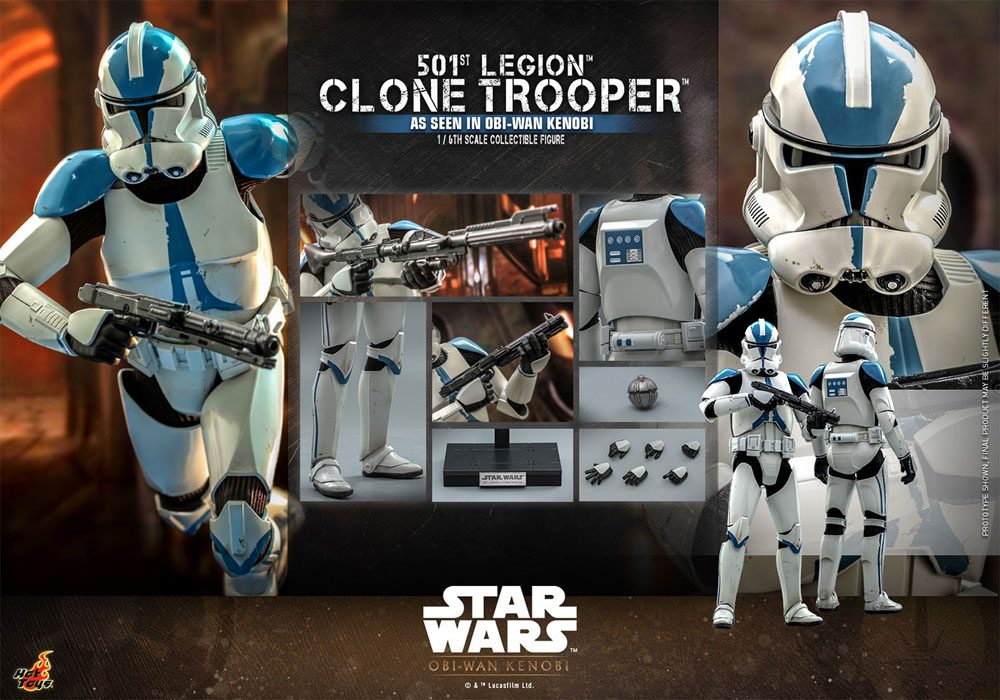 Star Wars: Obi-Wan Kenobi Actionfigur 1/6 501st Legion Clone Trooper 30 cm - Preorder - ETA: Anfang 01.2025