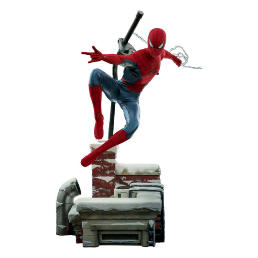 Spider-Man: No Way Home Movie Masterpiece Actionfigur 1/6 Spider-Man (New Red and Blue Suit) (Deluxe Version) 28 cm - Versand: 5-7 Tage nach Bestellung