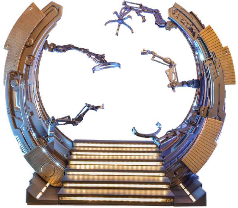 Marvel's The Avengers Accessories Collection Series Zubehör-Set Iron Man Suit-Up Gantry - Versand: 5-7 Tage nach Bestellung