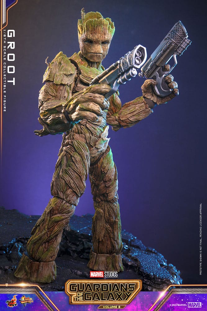 Guardians of the Galaxy Vol. 3 Movie Masterpiece Actionfigur 1/6 Groot 32 cm - Versand: 7 Tage nach Bestellung