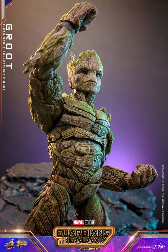 Guardians of the Galaxy Vol. 3 Movie Masterpiece Actionfigur 1/6 Groot 32 cm - Versand: 7 Tage nach Bestellung