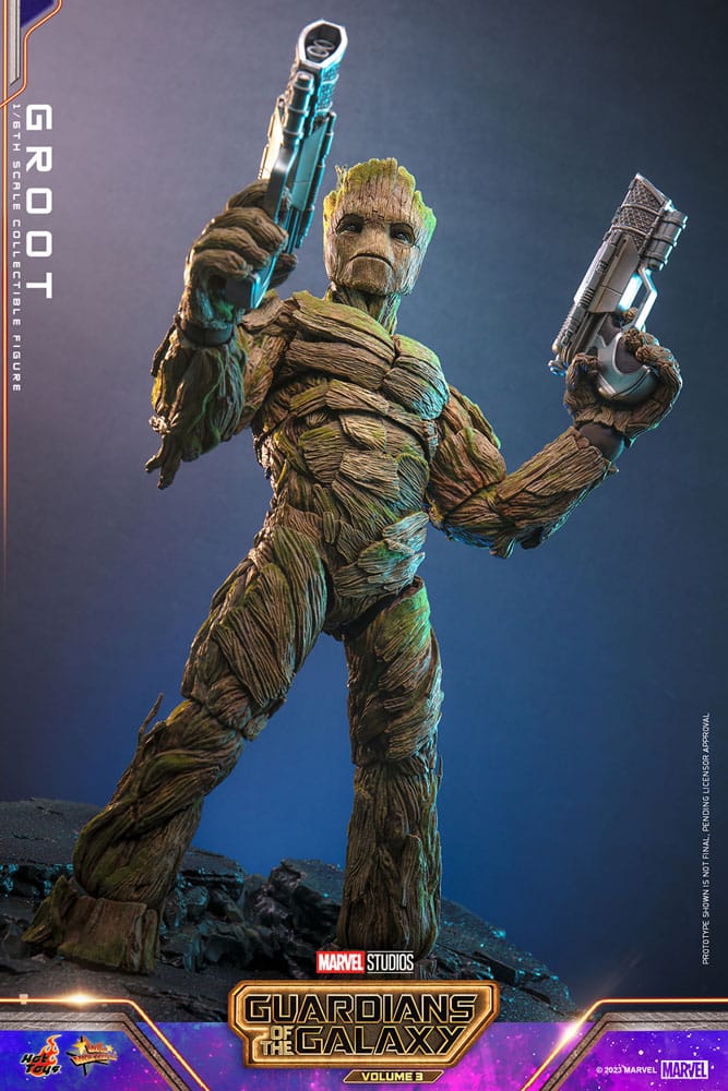 Guardians of the Galaxy Vol. 3 Movie Masterpiece Actionfigur 1/6 Groot 32 cm - Versand: 7 Tage nach Bestellung