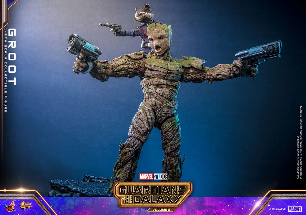 Guardians of the Galaxy Vol. 3 Movie Masterpiece Actionfigur 1/6 Groot 32 cm - Versand: 7 Tage nach Bestellung