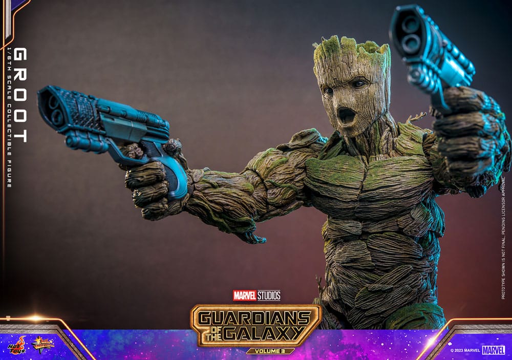 Guardians of the Galaxy Vol. 3 Movie Masterpiece Actionfigur 1/6 Groot 32 cm - Versand: 7 Tage nach Bestellung