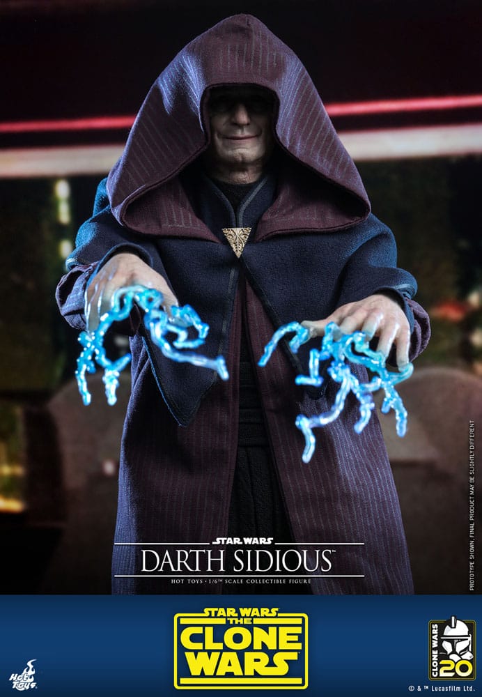 Star Wars: The Clone Wars Actionfigur 1/6 Darth Sidious 29 cm - Preorder - ETA: 15.01.2026