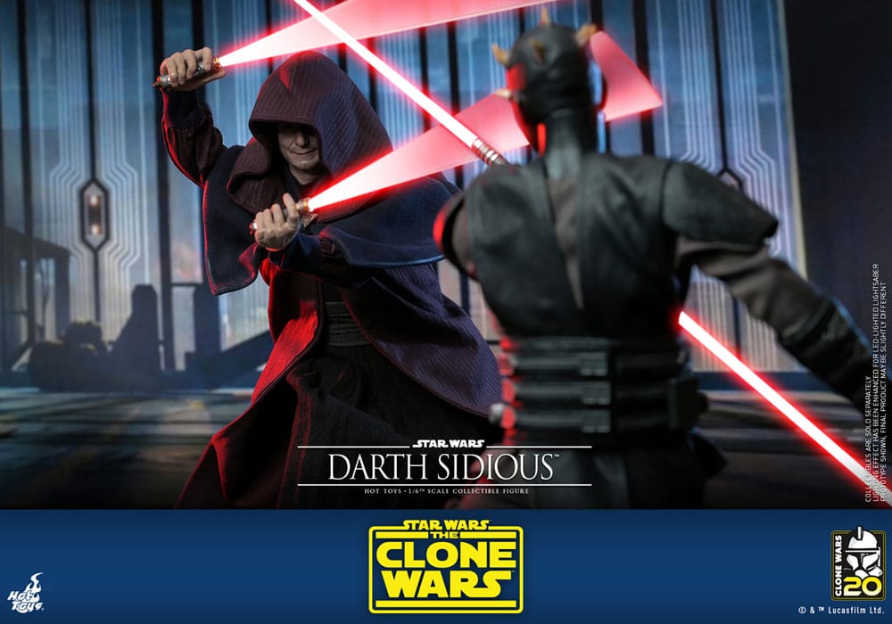 Star Wars: The Clone Wars Actionfigur 1/6 Darth Sidious 29 cm - Preorder - ETA: 15.01.2026