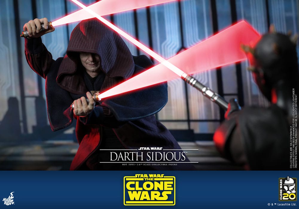 Star Wars: The Clone Wars Actionfigur 1/6 Darth Sidious 29 cm - Preorder - ETA: 15.01.2026