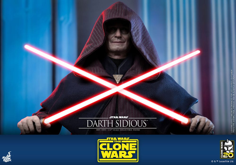 Star Wars: The Clone Wars Actionfigur 1/6 Darth Sidious 29 cm - Preorder - ETA: 15.01.2026