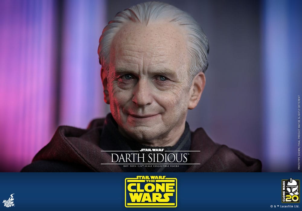 Star Wars: The Clone Wars Actionfigur 1/6 Darth Sidious 29 cm - Preorder - ETA: 15.01.2026