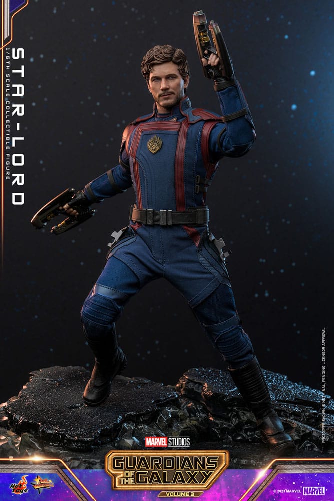Guardians of the Galaxy Vol. 3 Movie Masterpiece Actionfigur 1/6 Star-Lord 31 cm - Versand: 5-7 Tage nach Bestellung