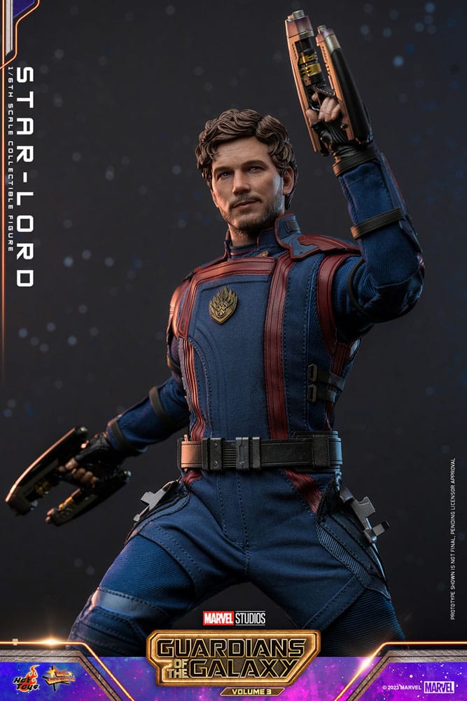 Guardians of the Galaxy Vol. 3 Movie Masterpiece Actionfigur 1/6 Star-Lord 31 cm - Versand: 5-7 Tage nach Bestellung