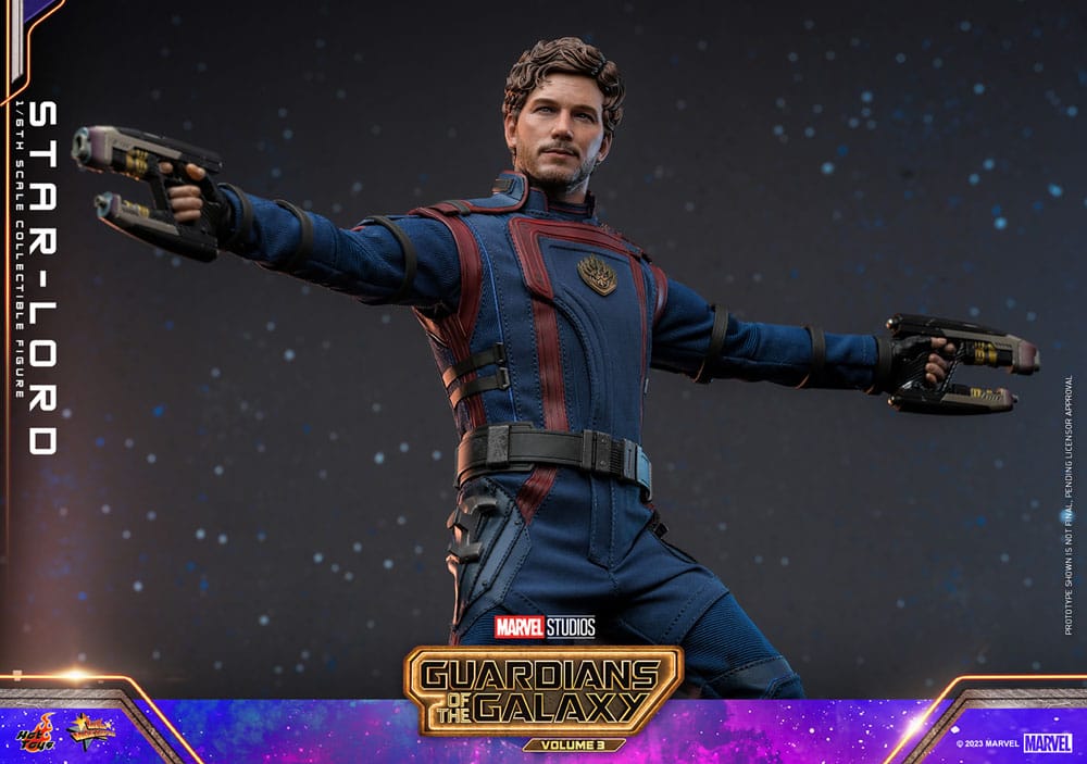 Guardians of the Galaxy Vol. 3 Movie Masterpiece Actionfigur 1/6 Star-Lord 31 cm - Versand: 5-7 Tage nach Bestellung