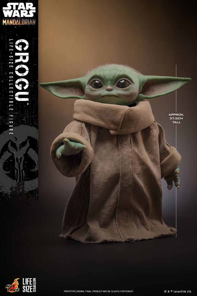 Star Wars: The Mandalorian Life-Size Masterpiece Actionfigur Grogu 37 cm - Preorder - ETA: 25.12.2025