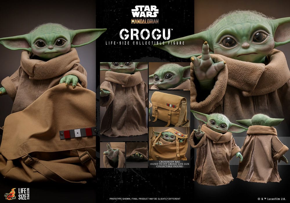 Star Wars: The Mandalorian Life-Size Masterpiece Actionfigur Grogu 37 cm - Preorder - ETA: 25.12.2025