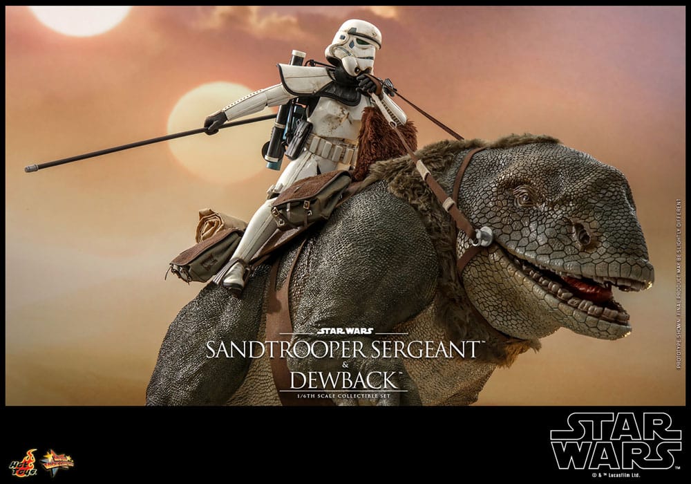 Star Wars Episode IV Actionfiguren 2er-Pack 1/6 Sandtrooper Sergeant & Dewback 30 cm - Versand: 5-7 Tage nach Bestellung